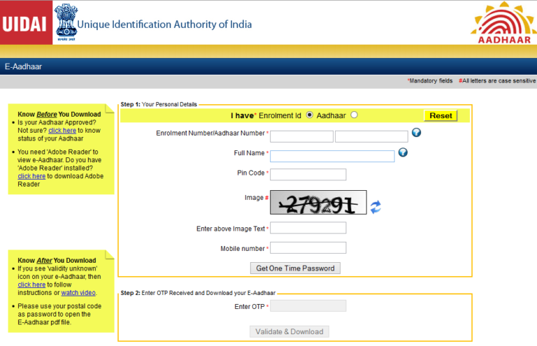 aadhar card lost misplaced aadhar uidai