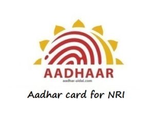 Aadhar card for NRI