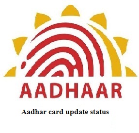 Aadhar card update status