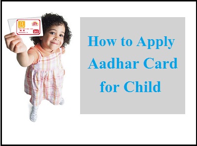 Aadhaar card for children