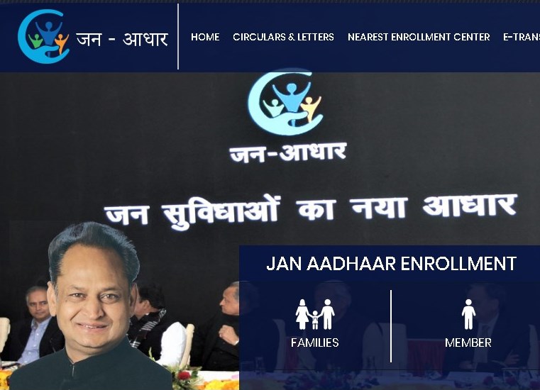 Rajasthan Jan-Aadhaar Card - UIDAI Aadhaar