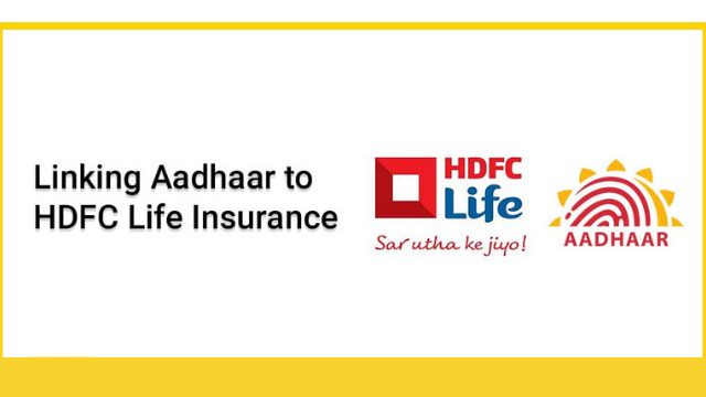 Linking Aadhaar to HDFC life insurance
