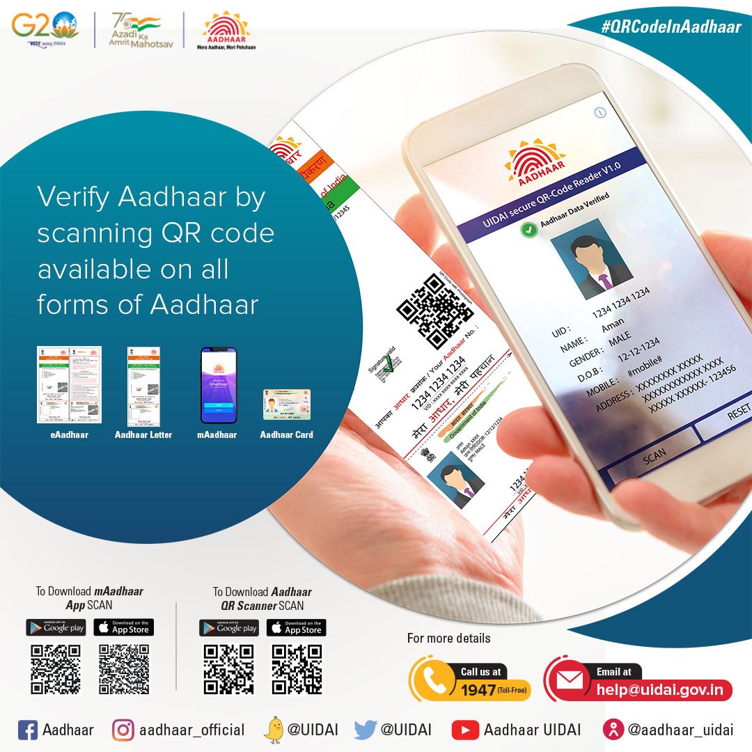 UIDAI - Unique Identification Authority Of India - UIDAI Aadhaar